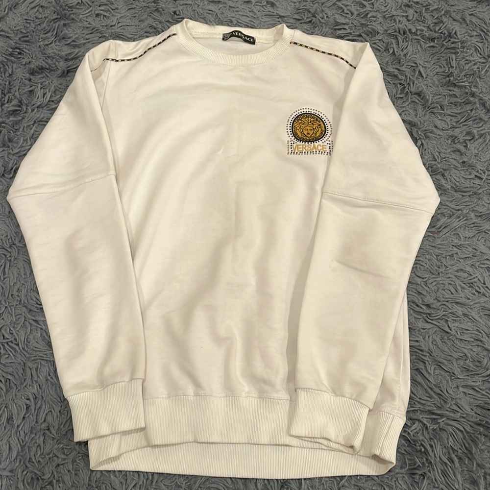 White Versace crewneck size L
